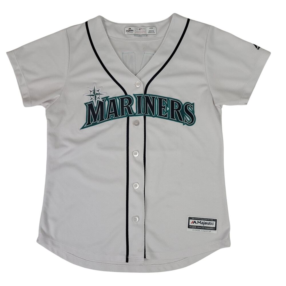 Majestic Seattle Mariners Cano #22 White Home Jersey Women's Sz M